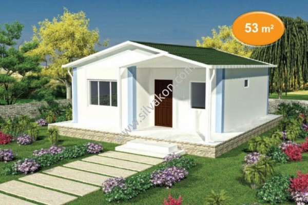 53m² Tek Katlı Prefabrik Konut