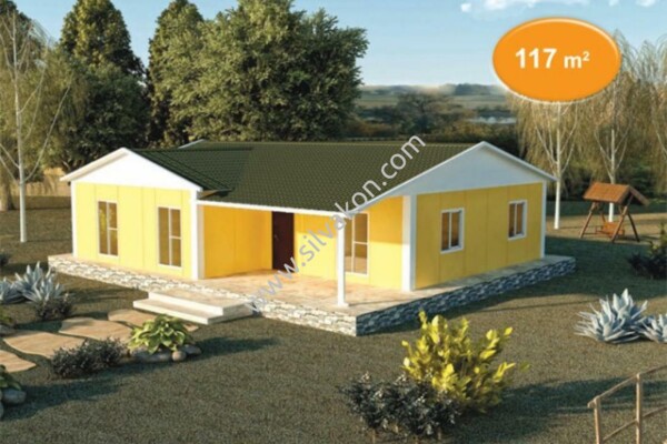 117 m² Tek Katlı Prefabrik Konut