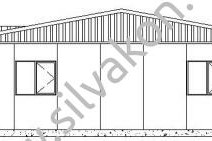 173 m2 Prefabrik Ofis