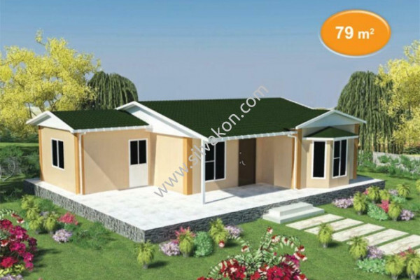 79m² Tek Katlı Prefabrik Konut