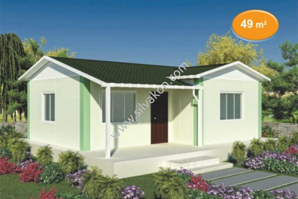 49m² Tek Katlı Prefabrik Konut