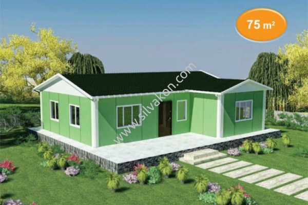 75m² Tek Katlı Prefabrik Konut